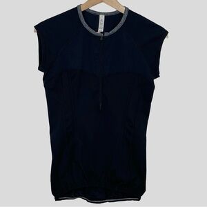 Lululemon Cycling Jersey Black 6